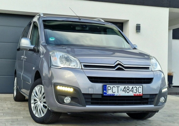 Citroen Berlingo cena 46800 przebieg: 143448, rok produkcji 2016 z Radzionków małe 254